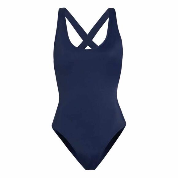 Andie The Tulum Navy One Piece Swimsuit Size Large
Tall Long - Picture 1 of 9